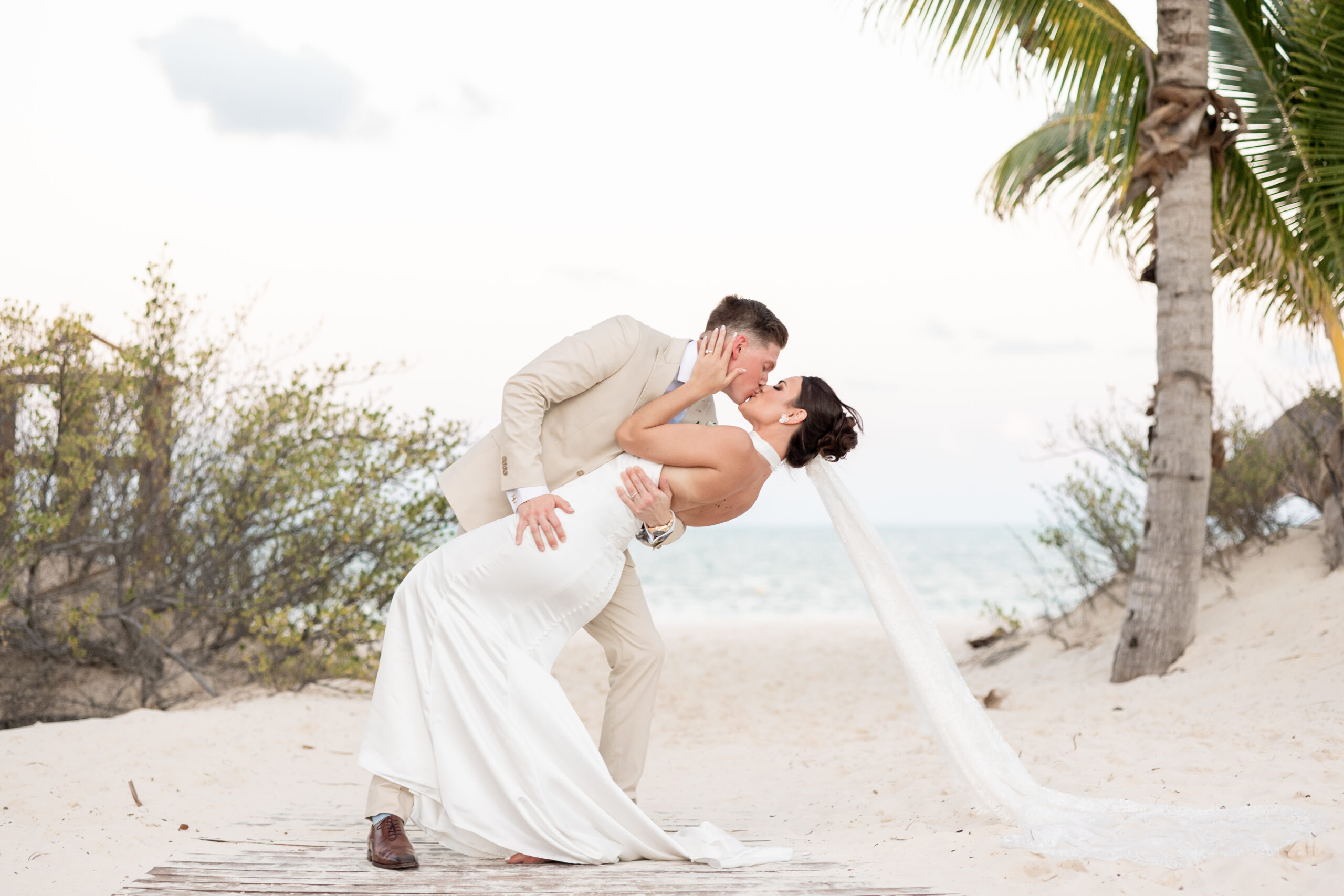 Wedding beach photo session