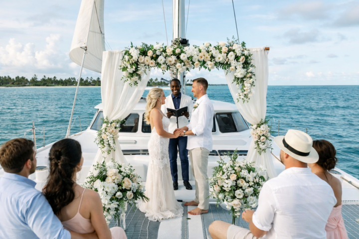 The romance of Catamaran weddings Punta Cana